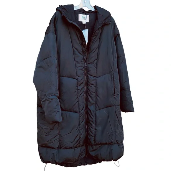 Urban Outfitters Long Puffer Jacket Coat - Picture 3 of 16